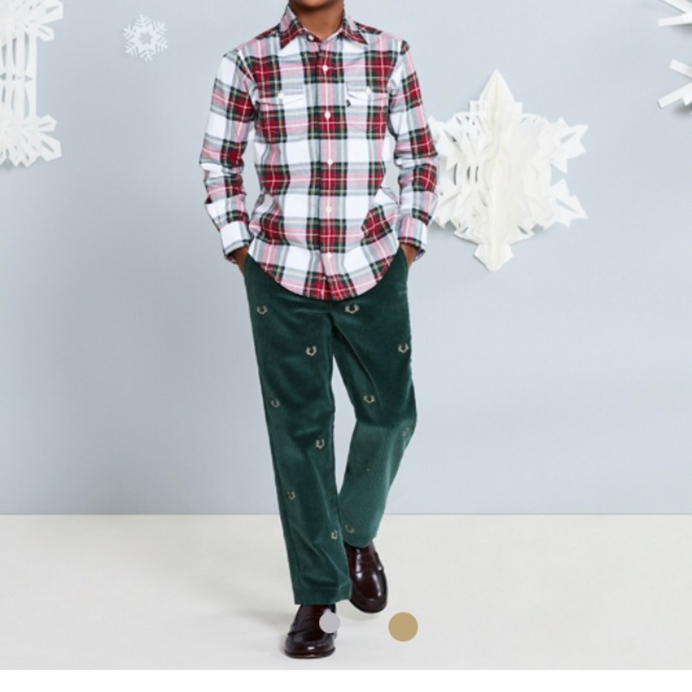 Brooks Brothers Boys button up shirt SZ small/7